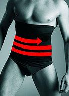 Men's shaping waist cincher, waist and belly control, M to 3XL